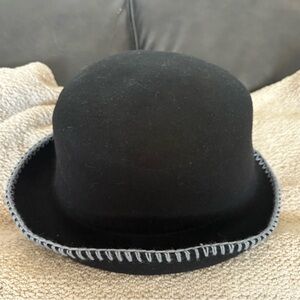 Vintage Flippo Catazari Hat Black Made in Italy